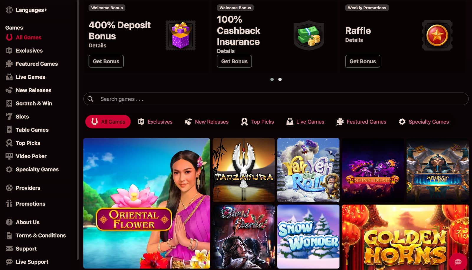 Crazy Luck Casino